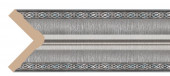 Декоративный уголок Decomaster 142-55 Серебристый металлик 50х50х2400 мм