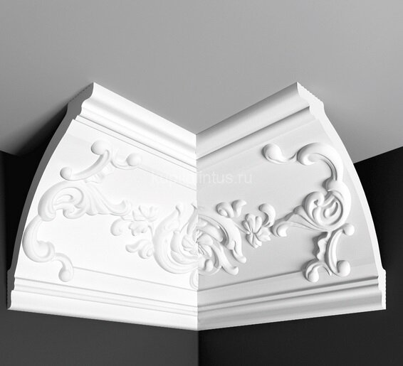 Заказать Угол внутренний к плинтусу Де-Багет ДП 33/170 (3*4) белый 