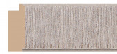 Цветной профиль Decomaster 108-19 Белый с инкрустацией 70х10х2400 мм