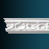 Потолочный плинтус с орнаментом гибкий Перфект AA201F 116х129х56 мм 2,3 м Потолочный плинтус с орнаментом гибкий Перфект AA201F 116х129х56 мм 2,3 м