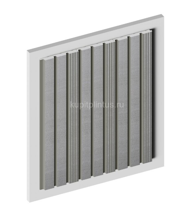 Заказать Стеновая панель 12х120 мм HiWood LV124L S339S серая 2,7 м Заказать Стеновая панель 12х120 мм HiWood LV124L S339S серая 2,7 м