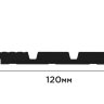 Заказать Стеновая панель 12х120 мм HiWood LV124L S339S серая 2,7 м Заказать Стеновая панель 12х120 мм HiWood LV124L S339S серая 2,7 м