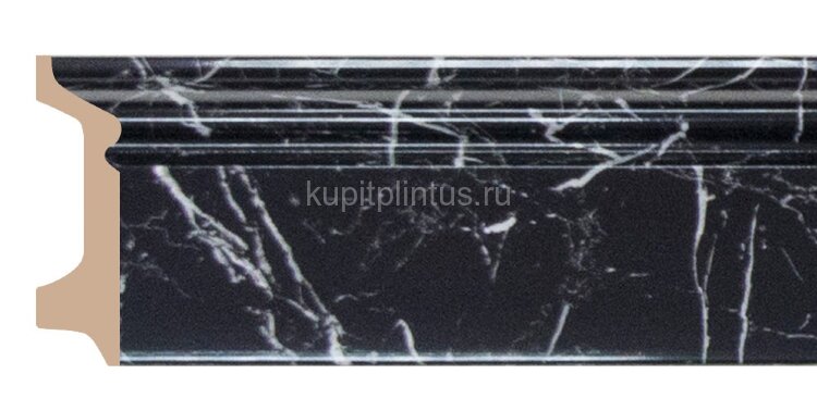 Заказать Напольный плинтус Decomaster D122-78/16 из полистирола 78х21х2400 мм 