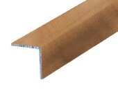 Уголок 20х20 мм алюминиевый Л Ольха (ламинированный) 2,7 м Уголок 20х20 мм алюминиевый Л Ольха (ламинированный) 2,7 м