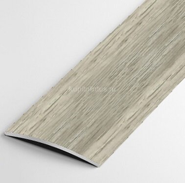 Заказать Порог алюминиевый декорированный А45 КД Дуб северный 2,7 м Заказать Порог алюминиевый декорированный А45 КД Дуб северный 2,7 м