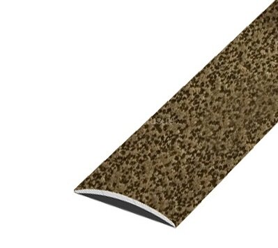 Заказать Порог одноуровневый с покрытием порошковая эмаль А20 КР Бронзовый антик 2,7 м 