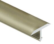 Профиль Т-образный 25 мм алюминий (полукруглый) Gunsen PV38-16 титан матовый 2,7 м Профиль Т-образный 25 мм алюминий (полукруглый) Gunsen PV38-16 титан матовый 2,7 м