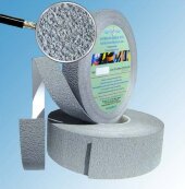 Лента полиуретановая пружинистая мягкая самоклеящаяся Antislip System 50 мм для бассейнов Серая ролик 18,3 м Лента полиуретановая пружинистая мягкая самоклеящаяся Antislip System 50 мм для бассейнов Серая ролик 18,3 м