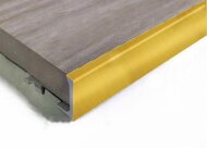 Алюминиевый L-профиль 10 мм ПО-Г10 Золото глянцевое браш 2,7 м Алюминиевый L-профиль 10 мм ПО-Г10 Золото глянцевое браш 2,7 м