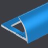 Заказать C-профиль для плитки алюминий 10 мм PV17-31 синий Ral 5015 2,7 м 