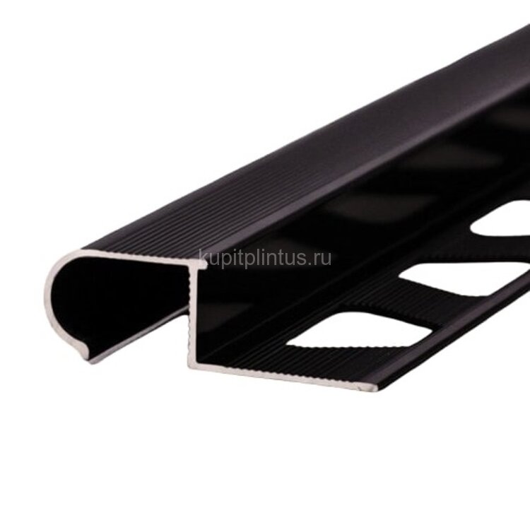 Заказать Профиль из алюминия фигурный ПО-04 Черный глянцевый 2,7 м Заказать Профиль из алюминия фигурный ПО-04 Черный глянцевый 2,7 м