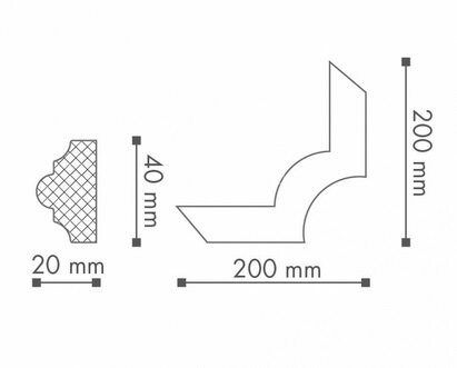 Заказать Декоративный уголок к профилям NMC Arstyl Z102 200х200 (4 штуки) Заказать Декоративный уголок к профилям NMC Arstyl Z102 200х200 (4 штуки)
