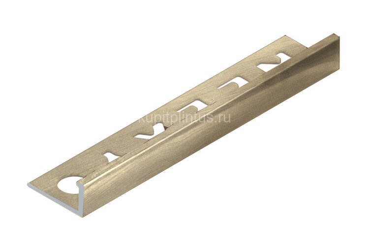 Заказать Профиль L-образный алюминиевый 8 мм NEEXY PV01-09 BCP шампань блестящая 2.7 м 