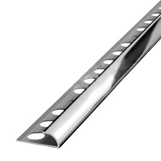 Заказать Уголок наружный для плитки С-образный (раскладка) ПО-8 серебро глянцевое 2,7 м Заказать Уголок наружный для плитки С-образный (раскладка) ПО-8 серебро глянцевое 2,7 м