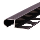 Профиль из алюминия фигурный ПО-04 Бронза глянцевая 2,7 м Профиль из алюминия фигурный ПО-04 Бронза глянцевая 2,7 м