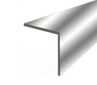 Уголок ПВХ двухсторонний IDEAL У20 отделочный 081 Металлик серебристый 2,7 м Уголок ПВХ двухсторонний IDEAL У20 отделочный 081 Металлик серебристый 2,7 м