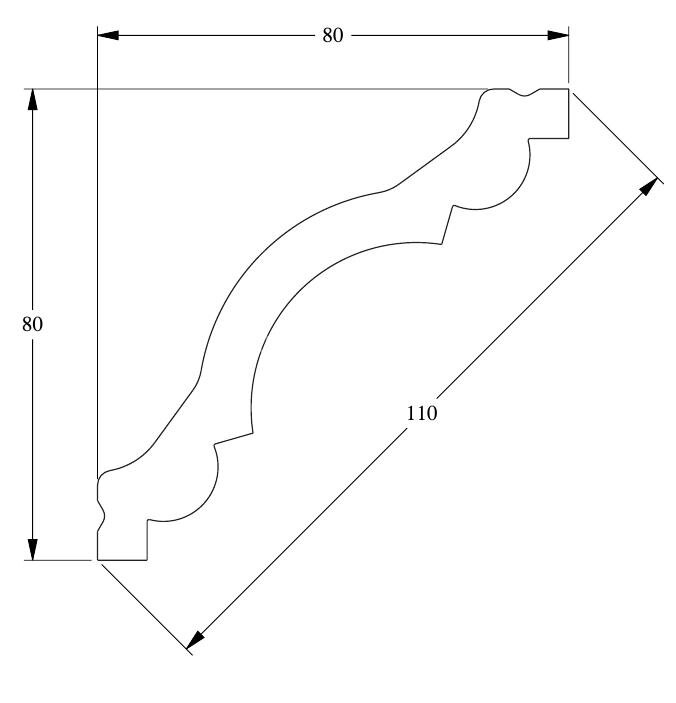 Заказать Карниз гибкий Orac Decor Duropolymer Flex CX123F 2 м Заказать Карниз гибкий Orac Decor Duropolymer Flex CX123F 2 м