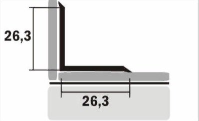 Заказать Уголок отделочный внутренний из алюминия Д7 Бронза РЕ 2,7 м Заказать Уголок отделочный внутренний из алюминия Д7 Бронза РЕ 2,7 м