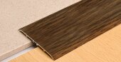 Порог из алюминия В5 Л Темный дуб (ламинированный) 2,7 м Порог из алюминия В5 Л Темный дуб (ламинированный) 2,7 м