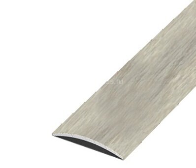 Заказать Порог одноуровневый алюминиевый декорированный А20 КД Ясень беленый 2,7 м 