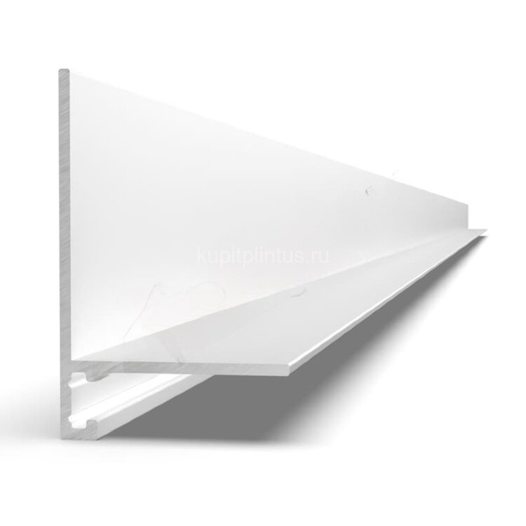 Заказать Алюминиевый микроплинтус щелевой с заходом на стену 20х32 мм Мега-Трейд МП-32-2м 2334 белый муар RAL 9016 2 м Заказать Алюминиевый микроплинтус щелевой с заходом на стену 20х32 мм Мега-Трейд МП-32-2м 2334 белый муар RAL 9016 2 м