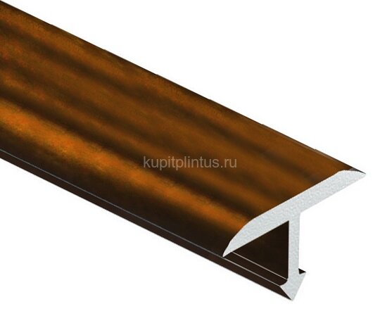 Заказать Алюминиевый профиль Т-образный 20 мм полукруглый Gunsen PV37-11 коричневый блестящий 2,7 м Заказать Алюминиевый профиль Т-образный 20 мм полукруглый Gunsen PV37-11 коричневый блестящий 2,7 м