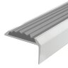 Заказать Угловой порог алюминиевый противоскользящий 22х42 мм Д01 КР люкс Алюминий (серая вставка) 2,7 м Заказать Угловой порог алюминиевый противоскользящий 22х42 мм Д01 КР люкс Алюминий (серая вставка) 2,7 м