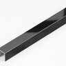 П-профиль из нержавеющей стали 10х10 мм SUP010-08 черный глянец 2,7 м