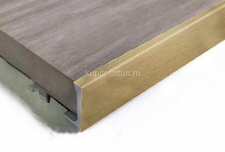 Заказать Алюминиевый L-профиль 10 мм ПО-Г10 Бронза матовая браш 2,7 м Заказать Алюминиевый L-профиль 10 мм ПО-Г10 Бронза матовая браш 2,7 м