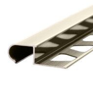 Профиль из алюминия фигурный ПО-04 Бронза светлая глянцевая 2,7 м Профиль из алюминия фигурный ПО-04 Бронза светлая глянцевая 2,7 м