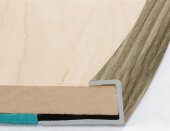 Гибкий П-образный профиль окантовочный 10 мм Effector S 93 0904 Дуб Арктик 2,5 м