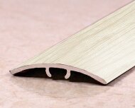 Порог одноуровневый ламинированный из алюминия ПО-31 211 ясень светлый 2,7 м Порог одноуровневый ламинированный из алюминия ПО-31 211 ясень светлый 2,7 м