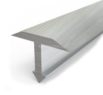 Заказать Профиль Т-образный из ламинированного алюминия Т-18 Л Белая сосна 2,7 м Заказать Профиль Т-образный из ламинированного алюминия Т-18 Л Белая сосна 2,7 м