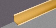Уголок отделочный внутренний из алюминия Д7 Золото КЕ 2,7 м Уголок отделочный внутренний из алюминия Д7 Золото КЕ 2,7 м