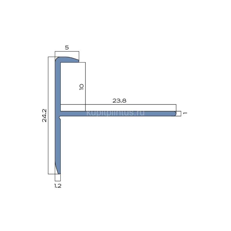 Заказать Профиль лестничный F-образный алюминиевый 10 мм NEEXY PV53-08 MCP шампань матовая 2.7 м Заказать Профиль лестничный F-образный алюминиевый 10 мм NEEXY PV53-08 MCP шампань матовая 2.7 м