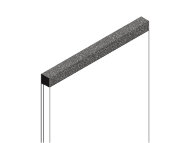 Молдинг 12х12 мм HiWood D12V1 S387 цвет под дерево из фитополимера 2.7м