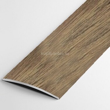 Заказать Порог алюминиевый декорированный А45 КД Дуб венский 2,7 м 
