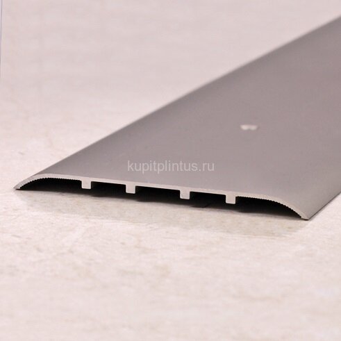 Заказать Порог одноуровневый из алюминия ПО-100 серебро матовое 2,7 м Заказать Порог одноуровневый из алюминия ПО-100 серебро матовое 2,7 м
