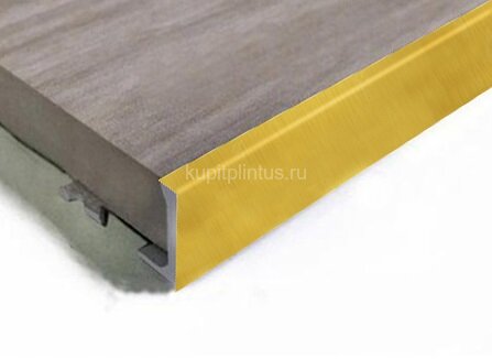 Заказать Алюминиевый L-профиль 10 мм ПО-Г10 Золото матовое браш 2,7 м Заказать Алюминиевый L-профиль 10 мм ПО-Г10 Золото матовое браш 2,7 м