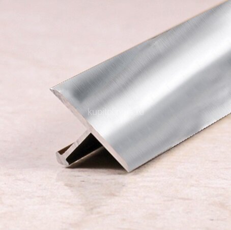 Заказать Профиль Т-образный из алюминия ПТ-10 серебро глянцевое 2,7 м Заказать Профиль Т-образный из алюминия ПТ-10 серебро глянцевое 2,7 м