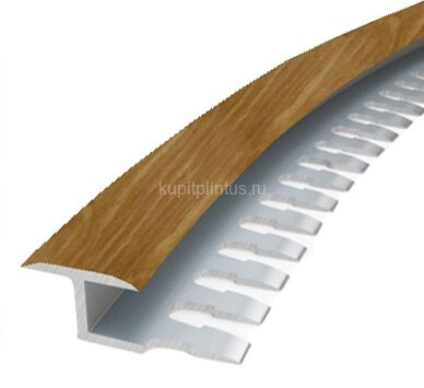 Заказать Профиль Т-образный гибкий 16 мм MP30 из ламинированного алюминия 40 Горная сосна 2,7 м 