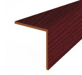 Уголок ПВХ двухсторонний IDEAL У15 отделочный 346 Махагон 2,7 м Уголок ПВХ двухсторонний IDEAL У15 отделочный 346 Махагон 2,7 м