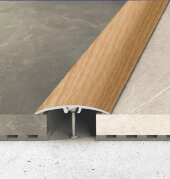 Одноуровневый порог алюминий скрытое крепление 32 мм Effector A66-28 Бук Светлый 2,7 м Одноуровневый порог алюминий скрытое крепление 32 мм Effector A66-28 Бук Светлый 2,7 м