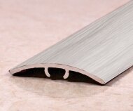 Порог одноуровневый ламинированный из алюминия ПО-31 212 сосна серая 2,7 м Порог одноуровневый ламинированный из алюминия ПО-31 212 сосна серая 2,7 м