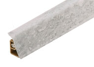 Плинтус для столешницы Cezar BL44 133 Чиполлино бело-серый 3 м Плинтус для столешницы Cezar BL44 133 Чиполлино бело-серый 3 м