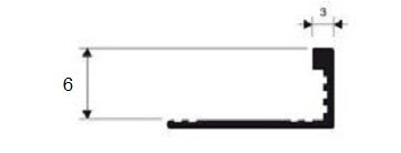 Заказать Профиль Г-образный из латуни для плитки и стен Progress PTOC 06 латунь хромированная 2,7 м Заказать Профиль Г-образный из латуни для плитки и стен Progress PTOC 06 латунь хромированная 2,7 м