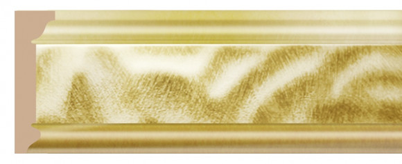 Заказать Потолочный карниз Decomaster Арт Деко D216-374 Золото 60х17х2400 мм 