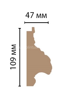 Заказать Багет Decomaster 230-1543 109х47х2900 мм Заказать Багет Decomaster 230-1543 109х47х2900 мм