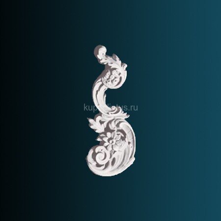 Заказать Декоративный орнамент Перфект G2343R 315х142х35 мм Заказать Декоративный орнамент Перфект G2343R 315х142х35 мм