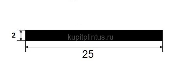 Заказать Алюминиевая полоса 25 мм серебро (толщина 2 мм) 3м Заказать Алюминиевая полоса 25 мм серебро (толщина 2 мм) 3м